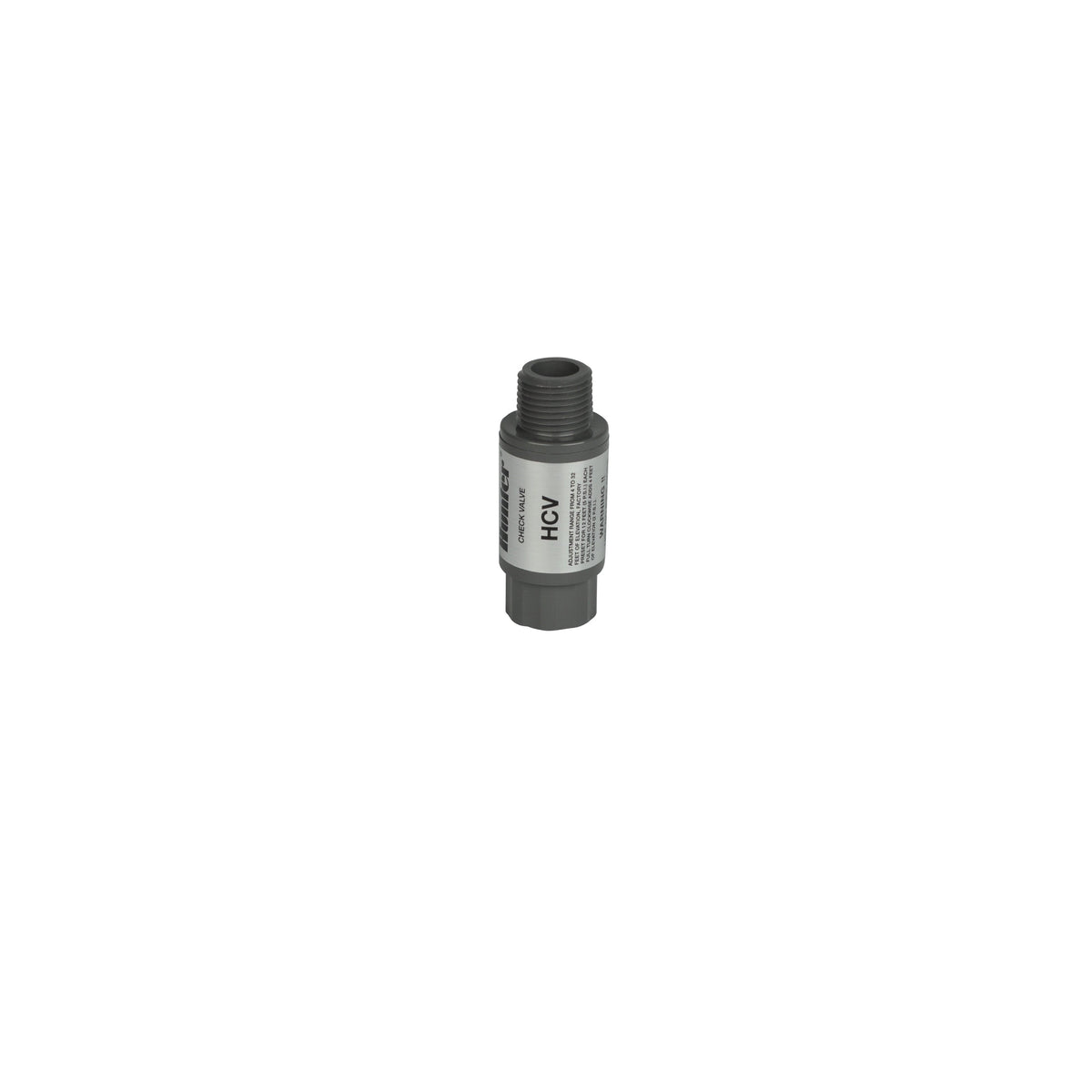 Hunter Hcv Check Valve 15Mm - 1/2" Female Inlet X 1/2" Male Outlet