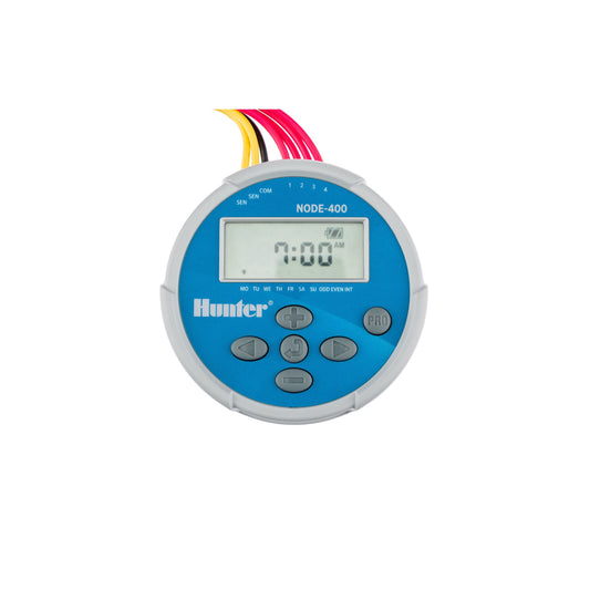 Hunter Node 400 4 Station Controller (Dc Latching Solenoid Ordered Separately)