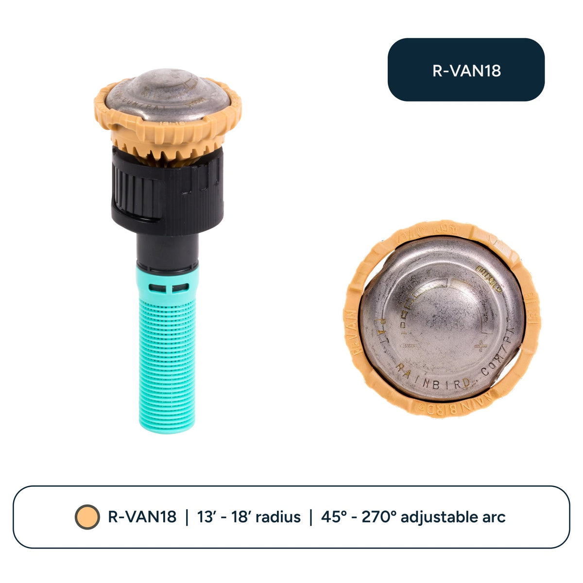 Rain Bird R-VAN18 adjustable rotary nozzle