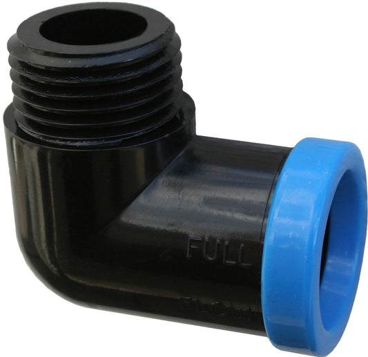Full Flow Male Combination Elbow (P X Mi) 15Mm X 1/2" Bsp