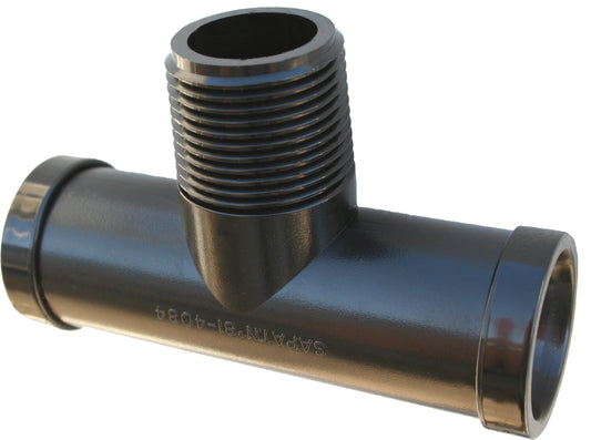 Full Flow Male Combination Tee (P X Mi) 25Mm X 1" Bsp