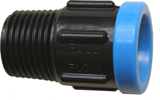 Full Flow Male Adaptor (P X Mi) 15mm X 1/2" Bsp