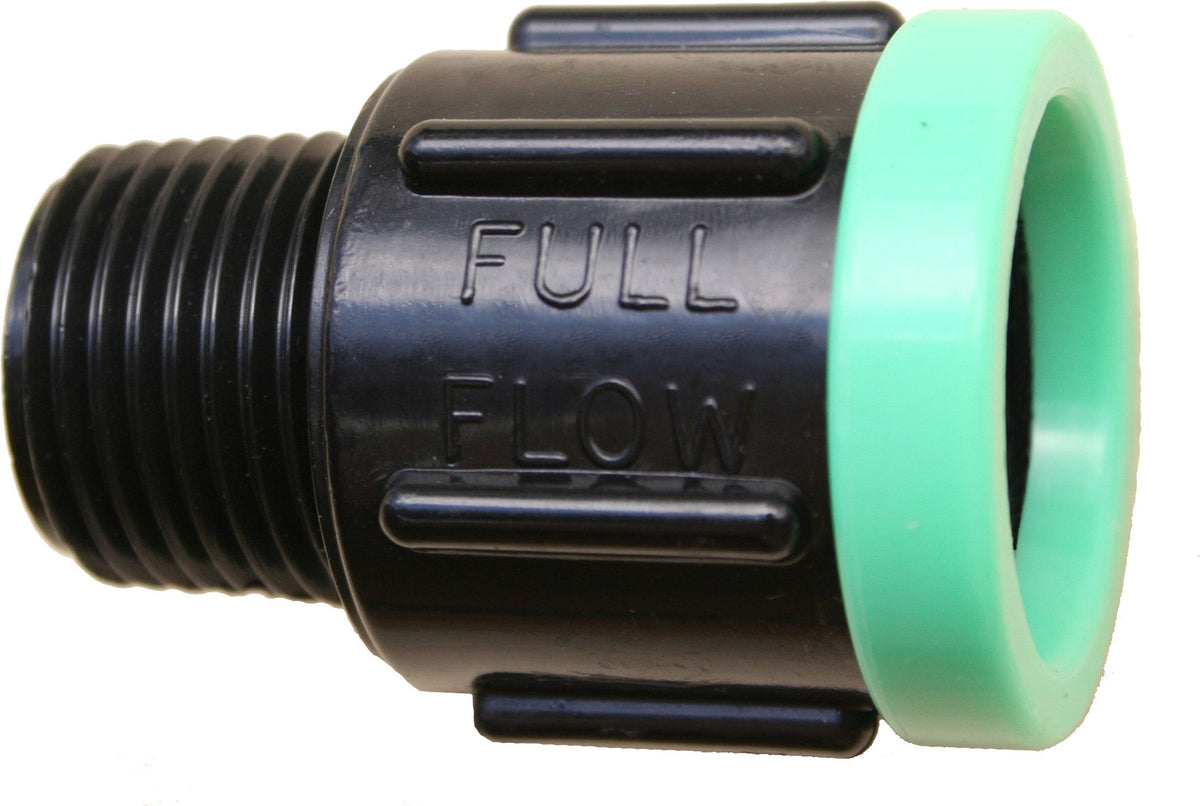 Full Flow Male Adaptor (P X Mi) 20Mm X 1/2" Bsp