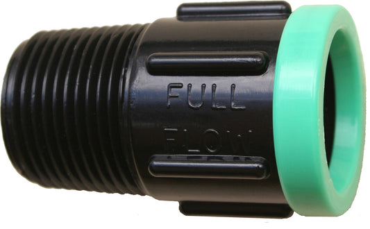 Full Flow Male Adaptor (P X Mi) 20Mm X 3/4" Bsp