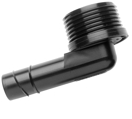 Hunter Hs2 Swivel Elbow 3/4" Mpt Male Thread X Spiral Barb Elbow