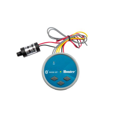Hunter Node BT 100 Single-Station Bluetooth Battery Controller And Dc-Latching Solenoid