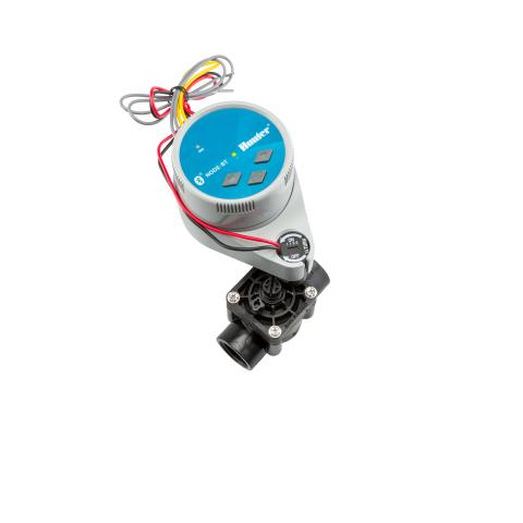 Hunter Node BT 100 Single Station Controller With Pgv 25Mm Valve And Dc Latching Solenoid (Bsp Threads)